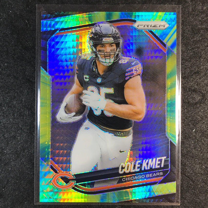2025 Prizm Football COLE KMET Base Hyper /200 #112