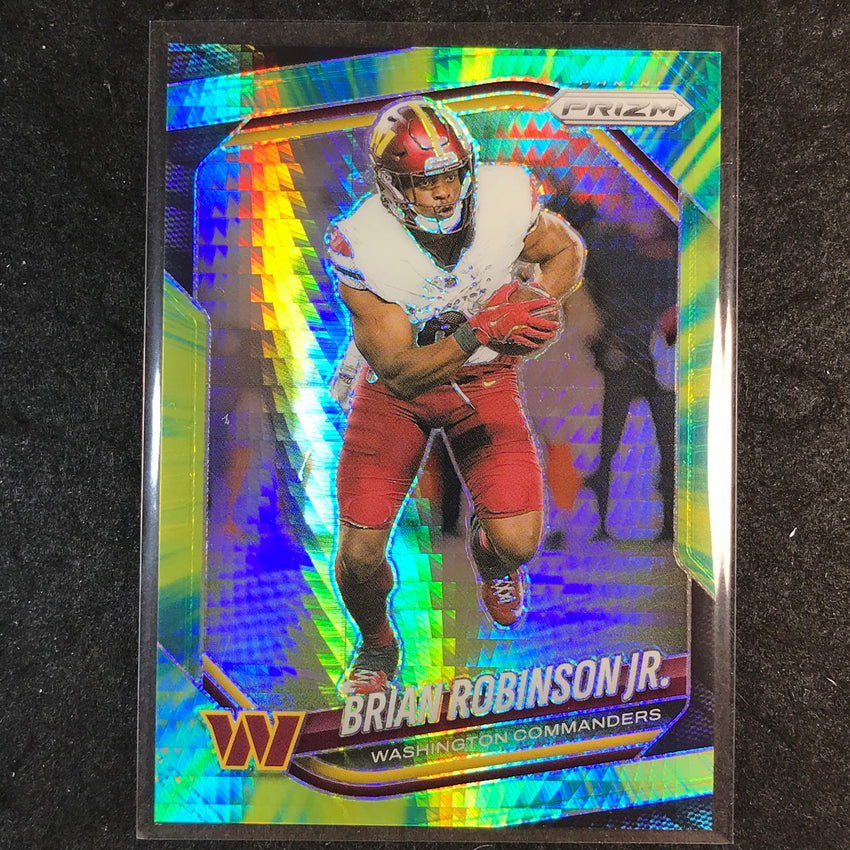 2025 Prizm Football BRIAN ROBINSON JR. Base Hyper /200 #141