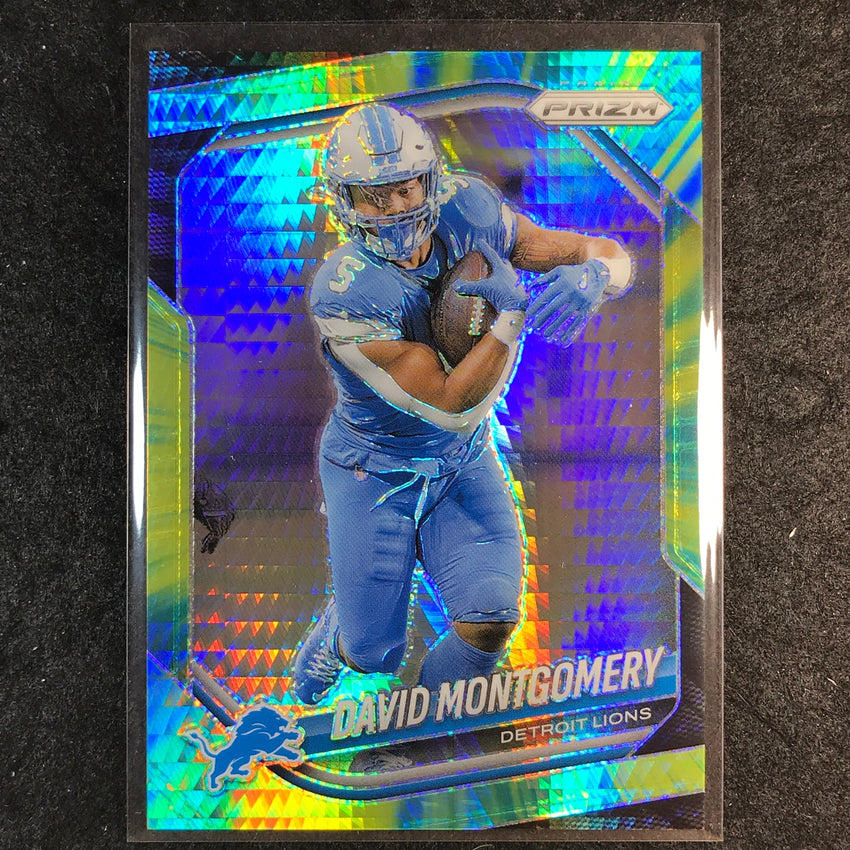 2025 Prizm Football DAVID MONTGOMERY Base Hyper /200 #164