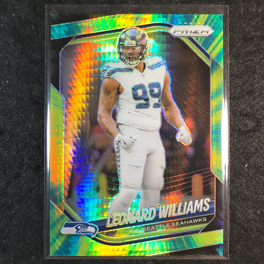 2025 Prizm Football LEONARD WILLIAMS Base Hyper /200 #183