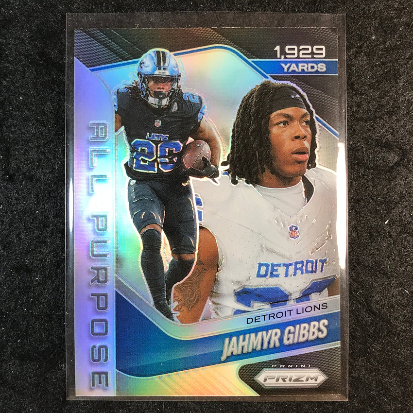 2025 Prizm Football JAHMYR GIBBS All Purpose Prizms Silver #3