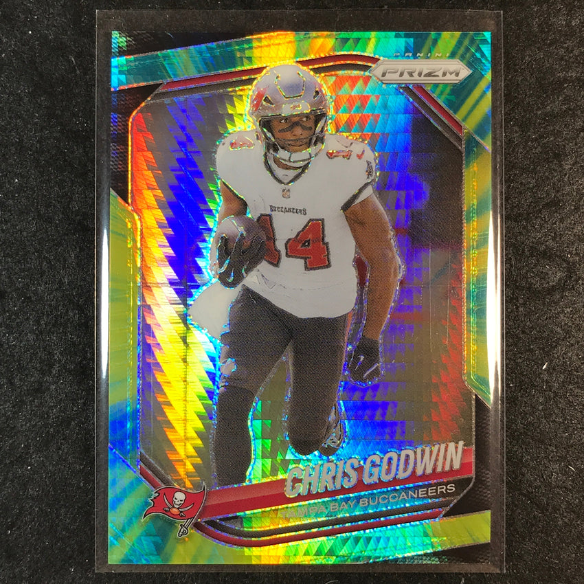 2025 Prizm Football CHRIS GODWIN Base Hyper /200 #244