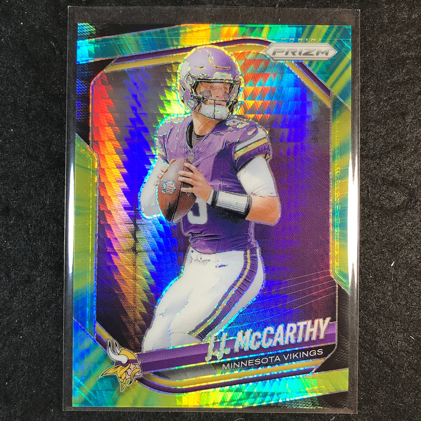 2025 Prizm Football J.J. MCCARTHY Base Hyper /200 #279