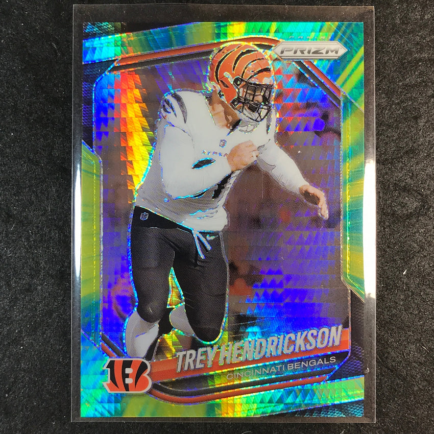 2025 Prizm Football TREY HENDRICKSON Base Hyper /200 #291