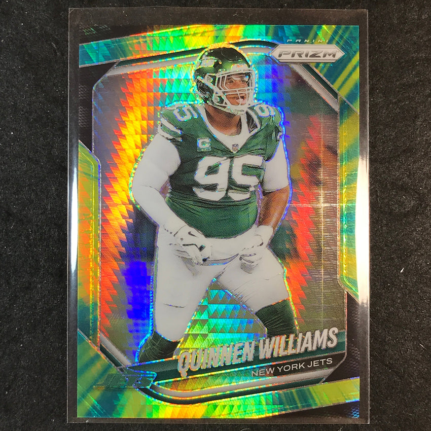 2025 Prizm Football QUINNEN WILLIAMS Base Hyper /200 #292