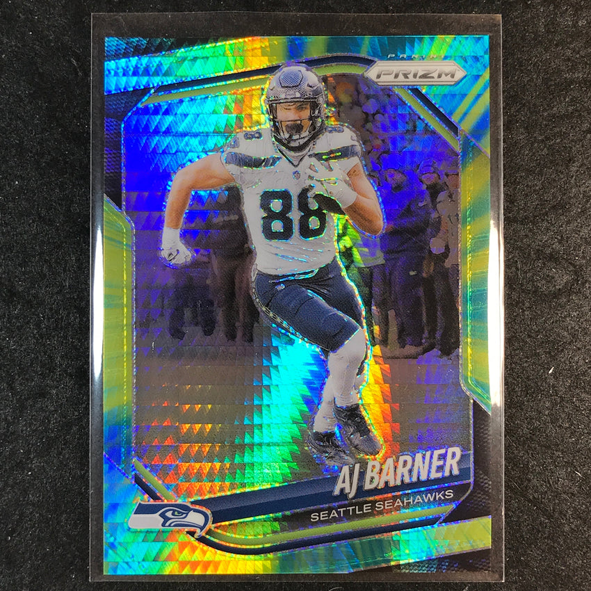 2025 Prizm Football AJ BARNER Base Hyper /200 #297