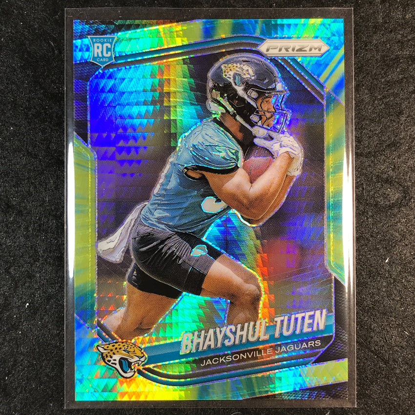 2025 Prizm Football BHAYSHUL TUTEN Rookie Base Hyper /200 #305