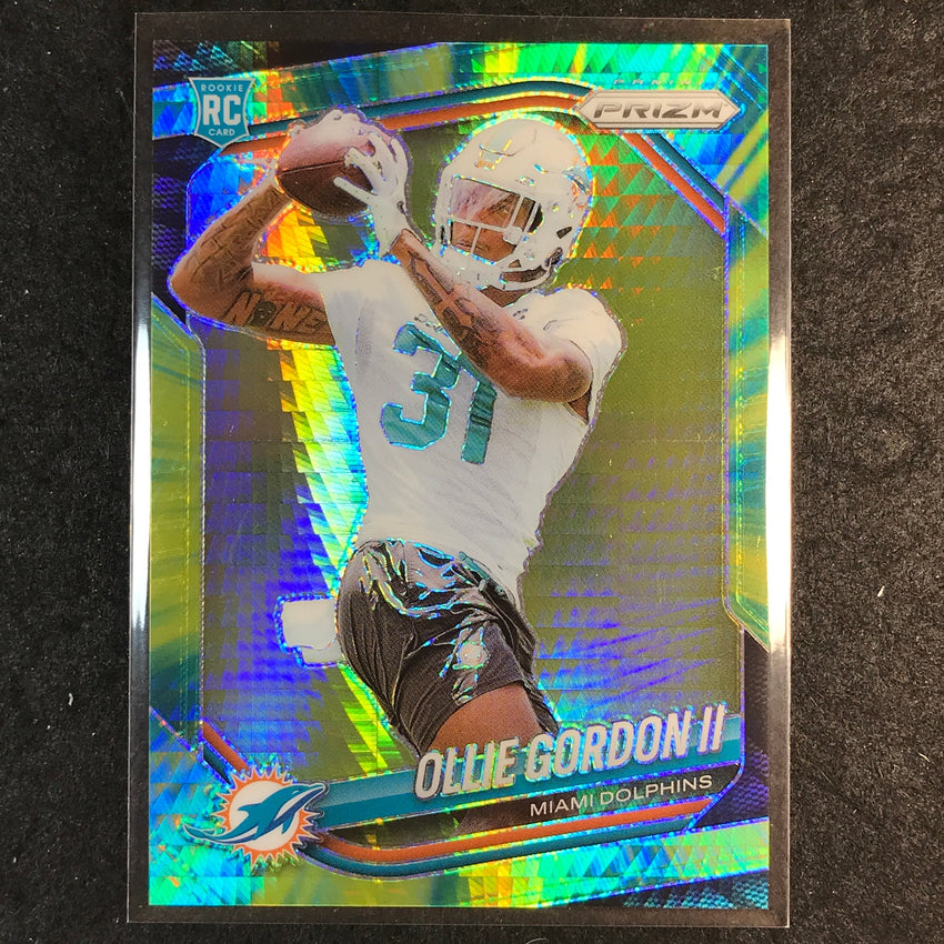 2025 Prizm Football OLLIE GORDON II Rookie Base Hyper /200 #333