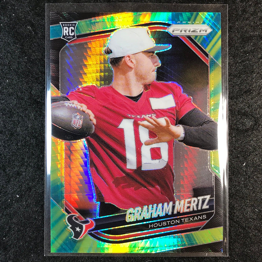 2025 Prizm Football GRAHAM MERTZ Rookie Base Hyper /200 #392