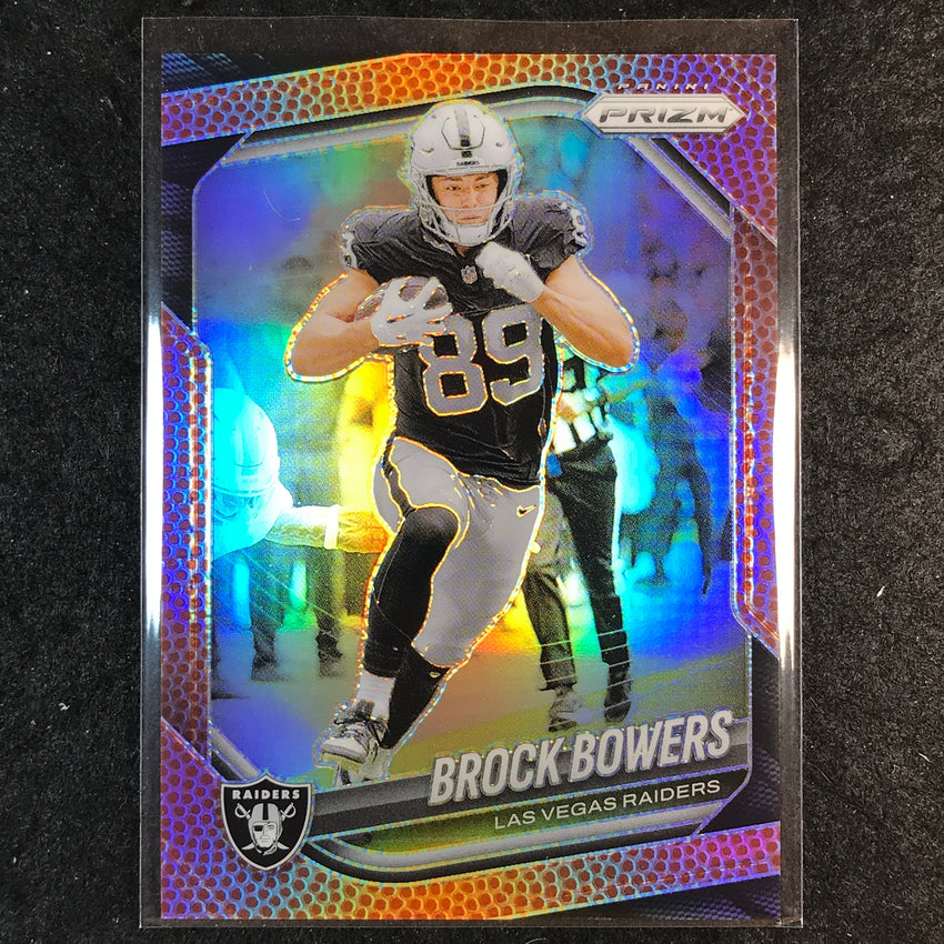 2025 Prizm Football BROCK BOWERS Base Pigskin /180 #6