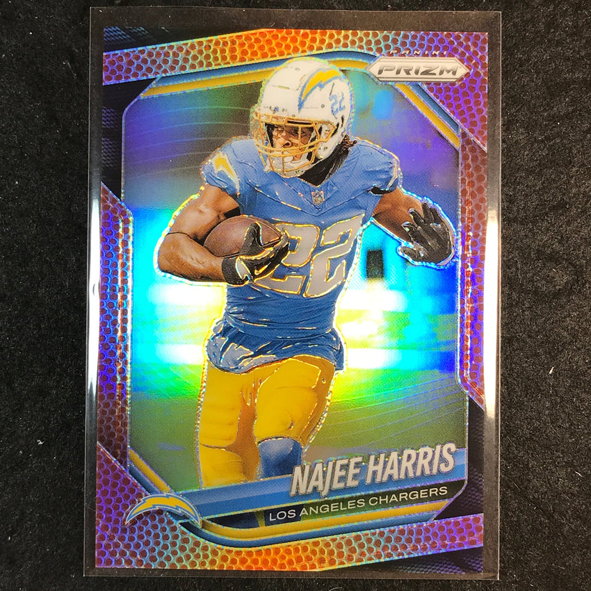 2025 Prizm Football NAJEE HARRIS Base Pigskin /180 #32