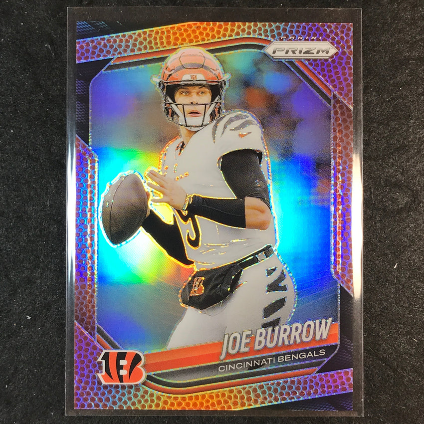 2025 Prizm Football JOE BURROW Base Pigskin /180 #62