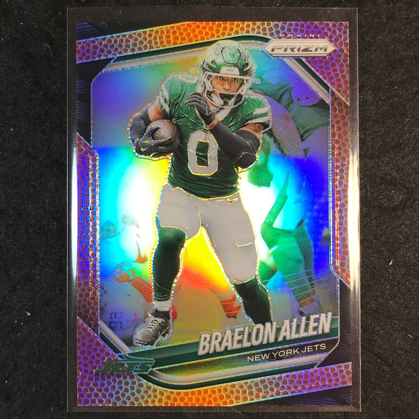 2025 Prizm Football BRAELON ALLEN Base Pigskin /180 #100