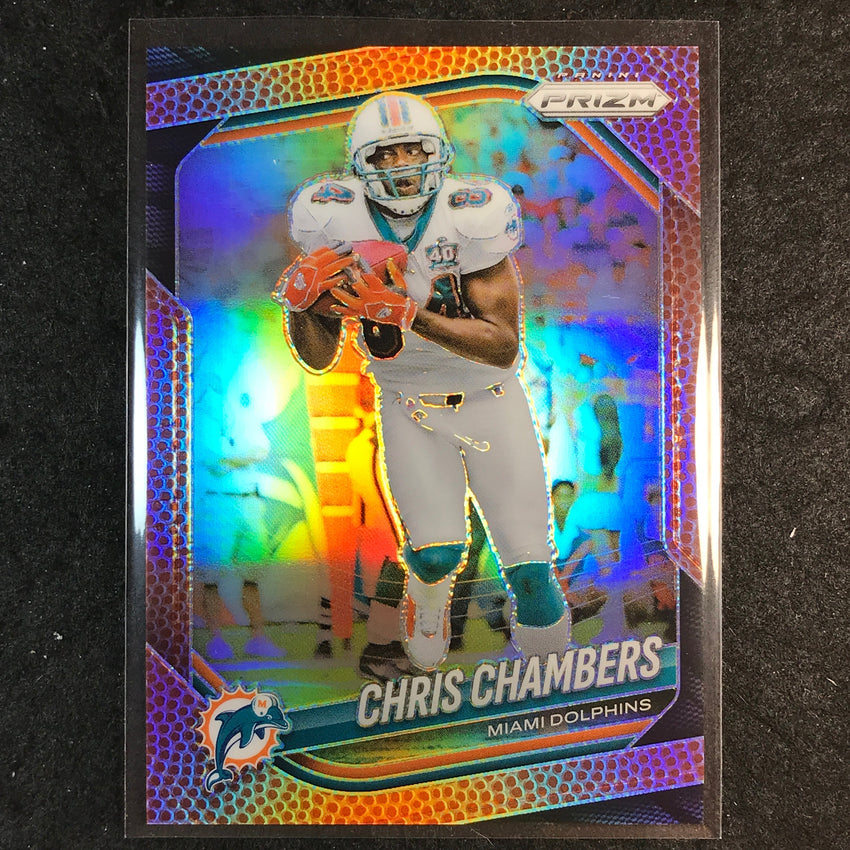 2025 Prizm Football CHRIS CHAMBERS Base Pigskin /180 #107