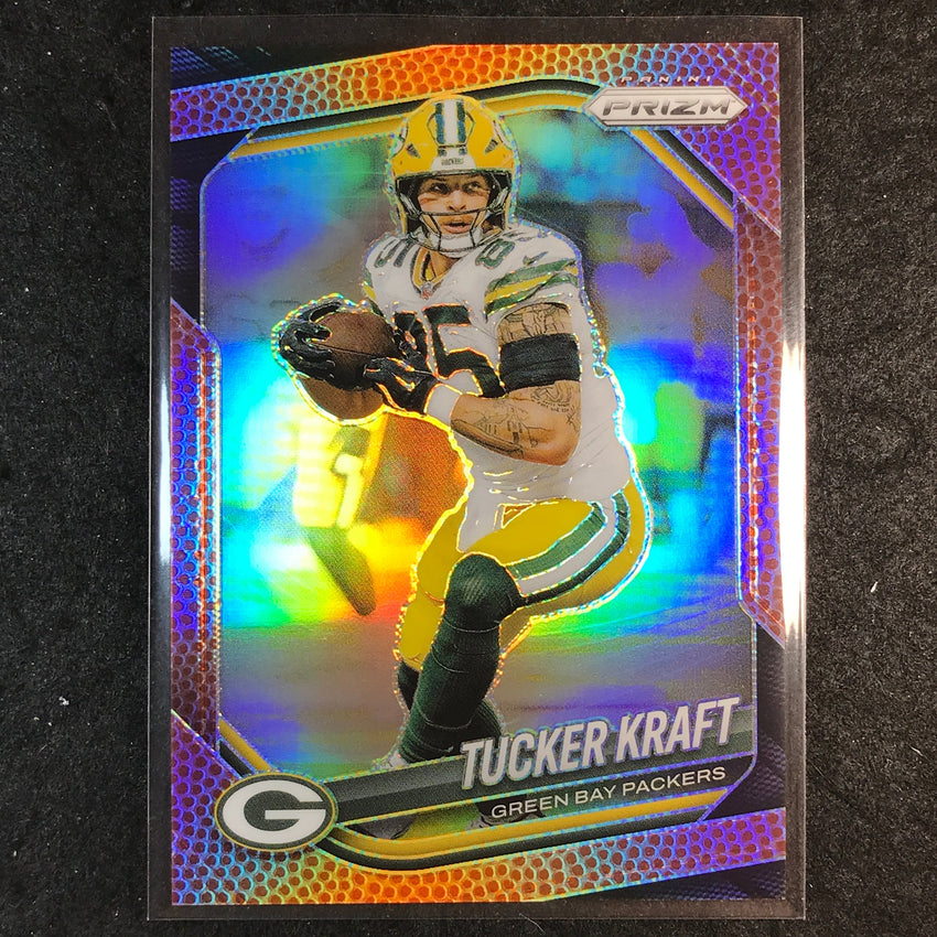2025 Prizm Football TUCKER KRAFT Base Pigskin /180 #127