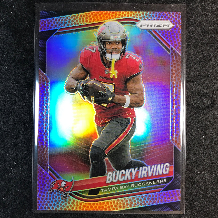 2025 Prizm Football BUCKY IRVING Base Pigskin /180 #169