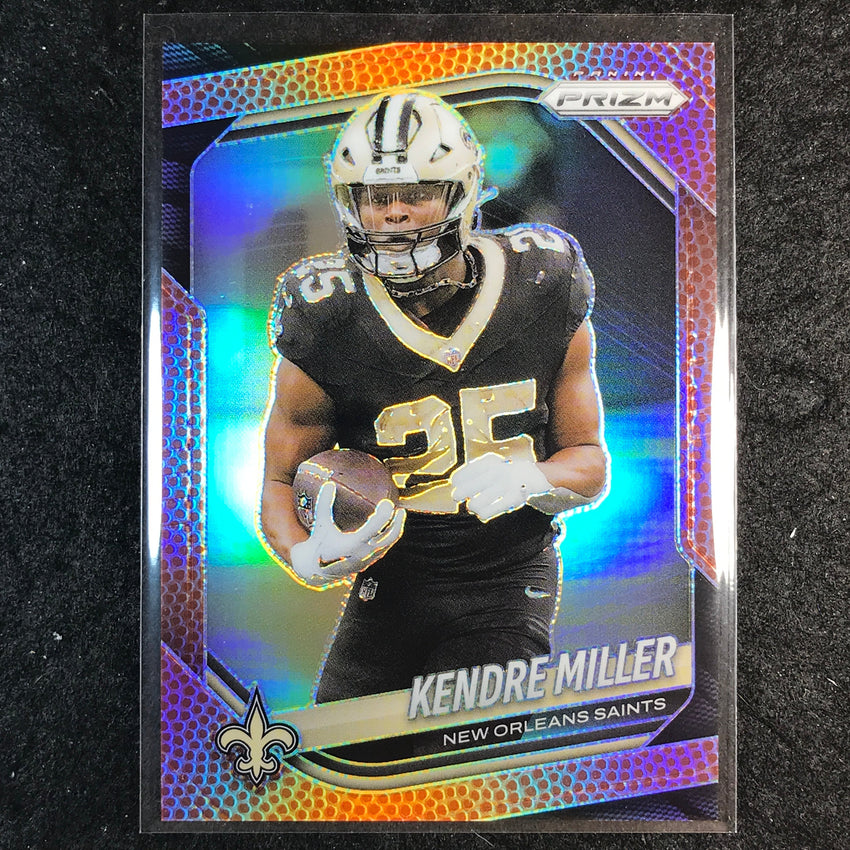 2025 Prizm Football KENDRE MILLER Base Pigskin /180 #191