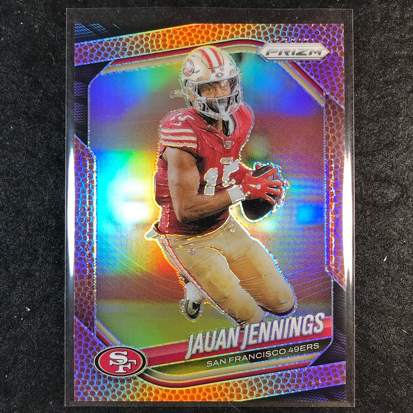 2025 Prizm Football JAUAN JENNINGS Base Pigskin /180 #258