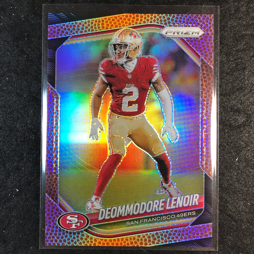 2025 Prizm Football DEOMMODORE LENOIR Base Pigskin /180 #281