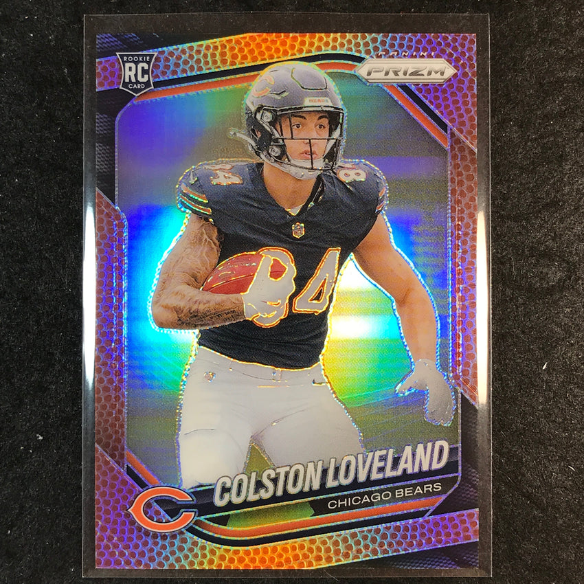 2025 Prizm Football COLSTON LOVELAND Rookie Base Pigskin /180 #319