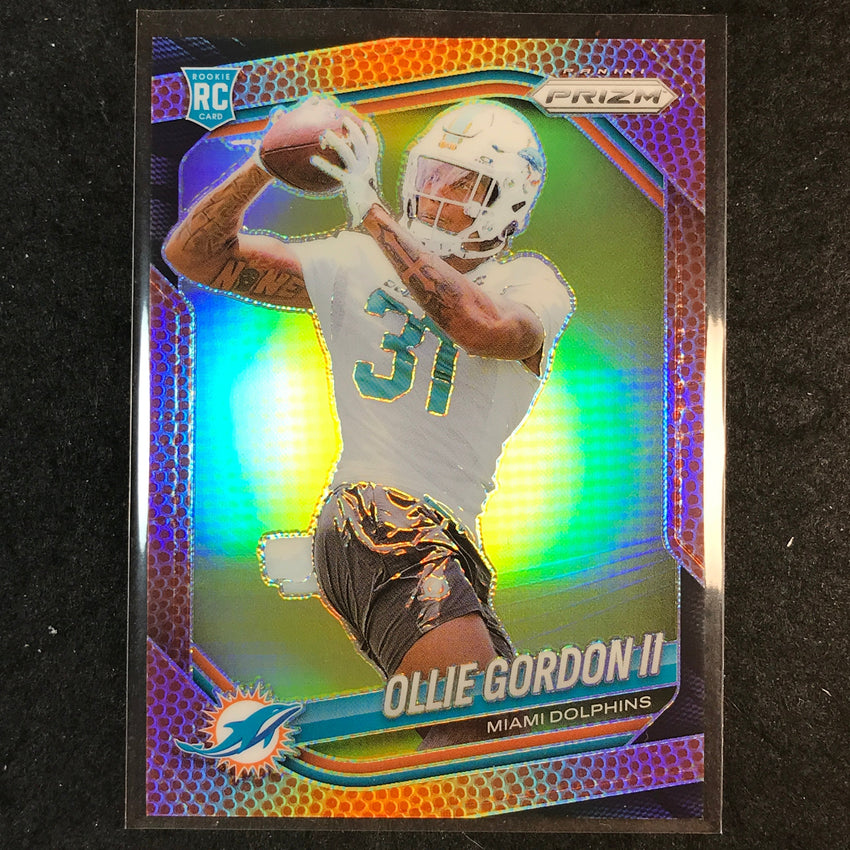2025 Prizm Football OLLIE GORDON II Rookie Base Pigskin /180 #333