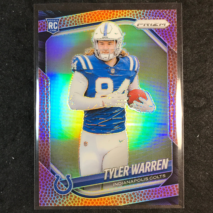 2025 Prizm Football TYLER WARREN Rookie Base Pigskin /180 #339