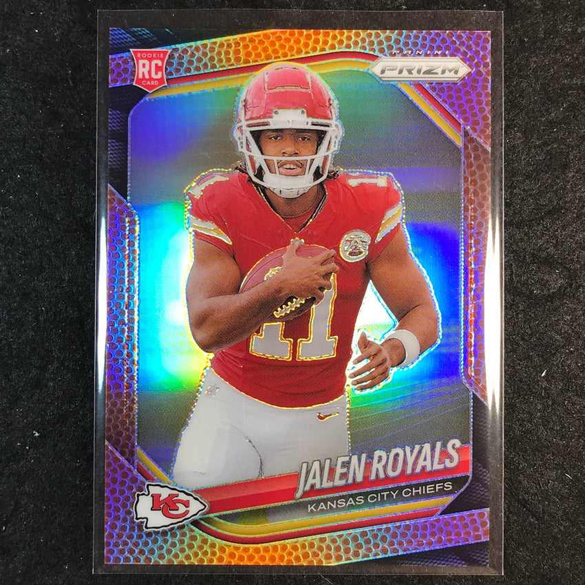 2025 Prizm Football JALEN ROYALS Rookie Base Pigskin /180 #341