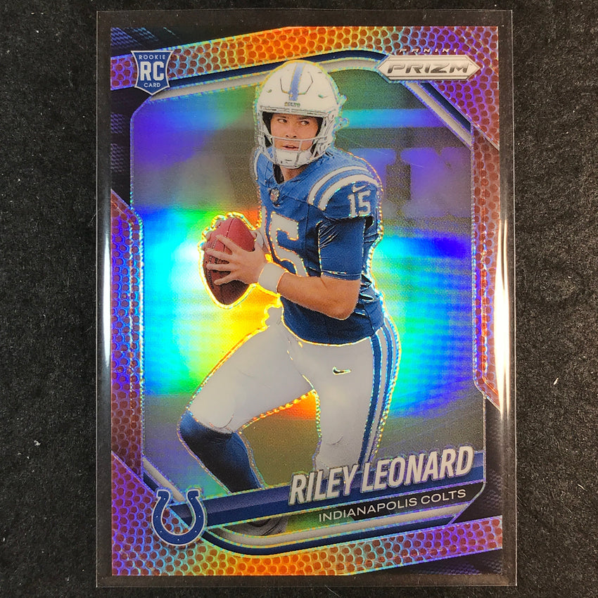 2025 Prizm Football RILEY LEONARD Rookie Base Pigskin /180 #342