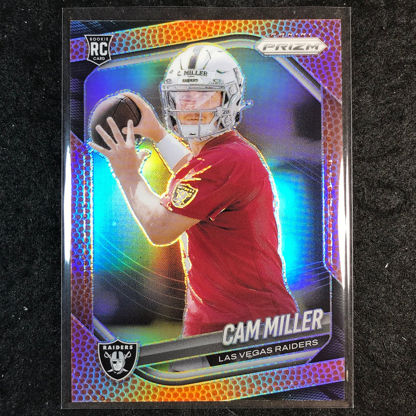 2025 Prizm Football CAM MILLER Rookie Base Pigskin /180 #362
