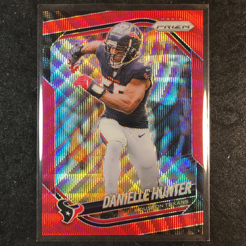 2025 Prizm Football DANIELLE HUNTER Base Red Wave /149 #48