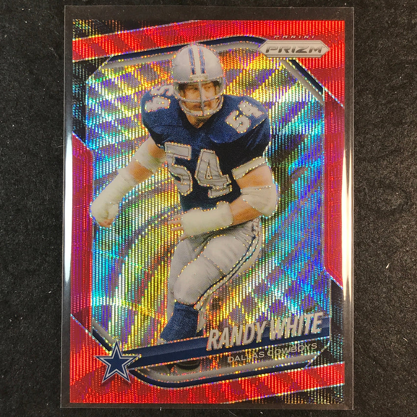 2025 Prizm Football RANDY WHITE Base Red Wave /149 #128