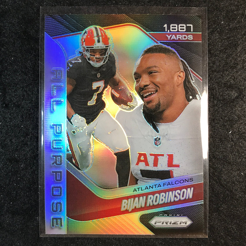 2025 Prizm Football BIJAN ROBINSON All Purpose Prizms Silver #4