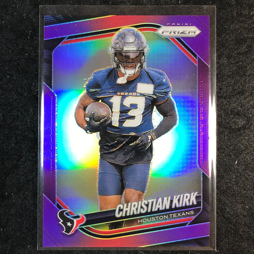 2025 Prizm Football CHRISTIAN KIRK Base Purple /125 #3