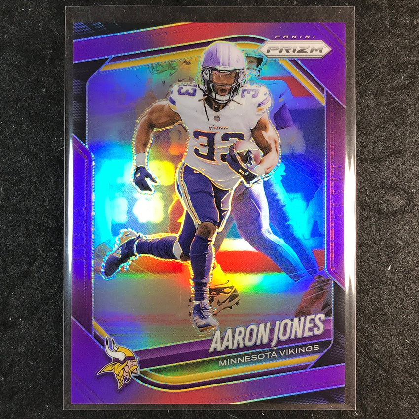 2025 Prizm Football AARON JONES Base Purple /125 #7