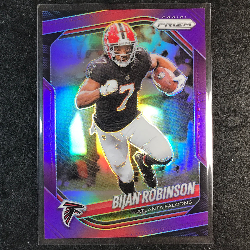 2025 Prizm Football BIJAN ROBINSON Base Purple /125 #96