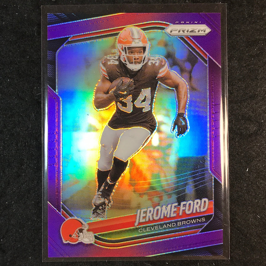 2025 Prizm Football JEROME FORD Base Purple /125 #227