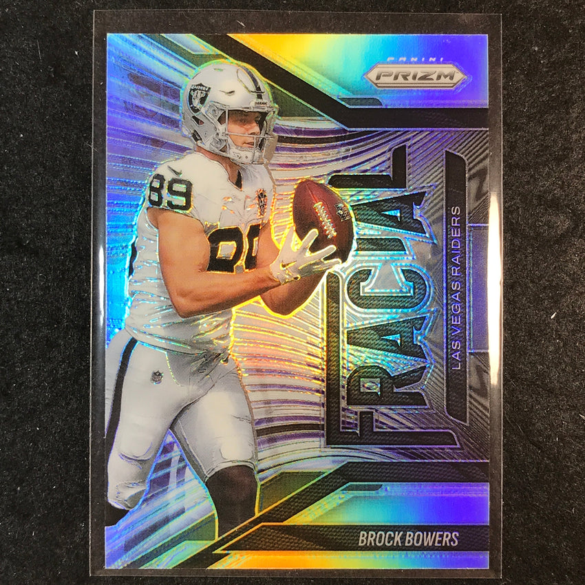 2025 Prizm Football BROCK BOWERS Fractal Silver #6