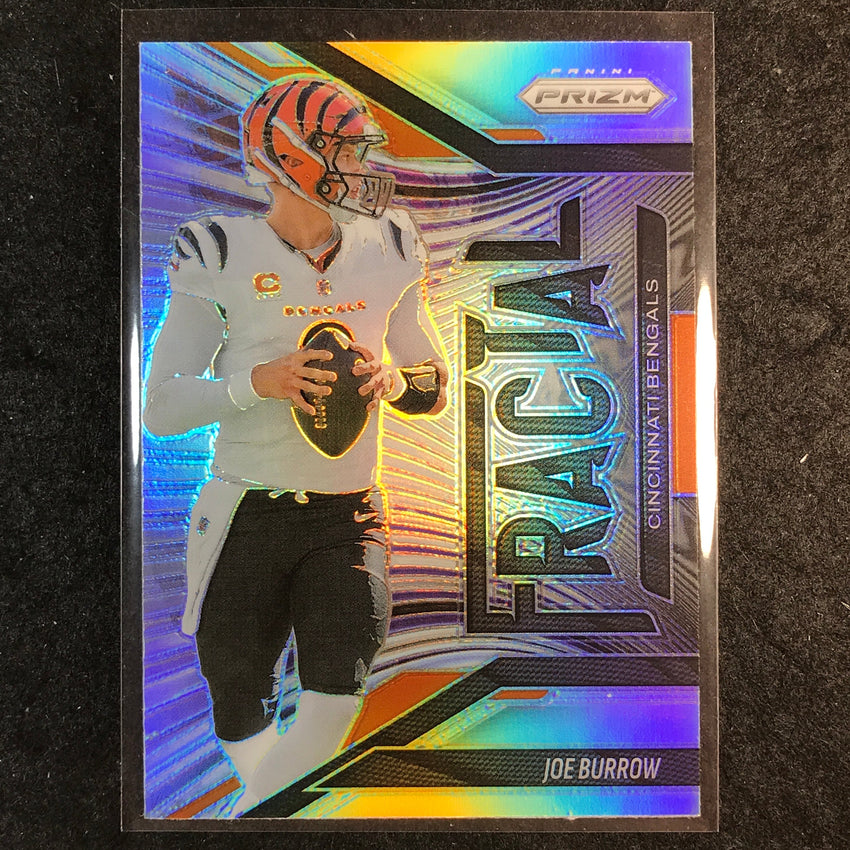2025 Prizm Football JOE BURROW Fractal Silver #8