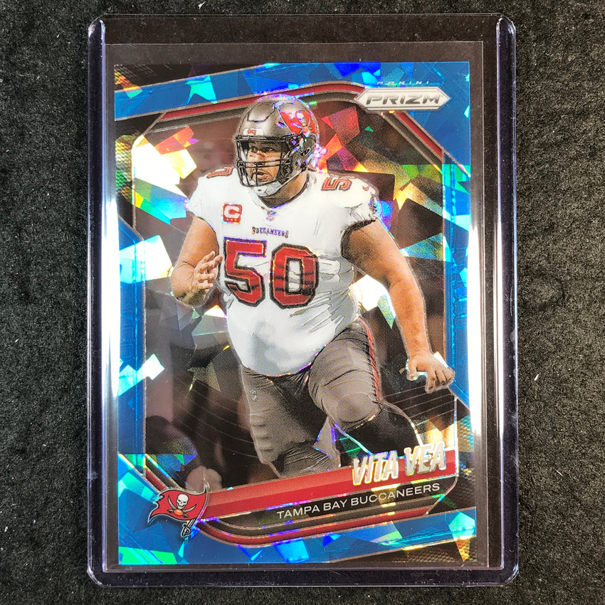 2025 Prizm Football VITA VEA Base Blue Ice 29/99 #123
