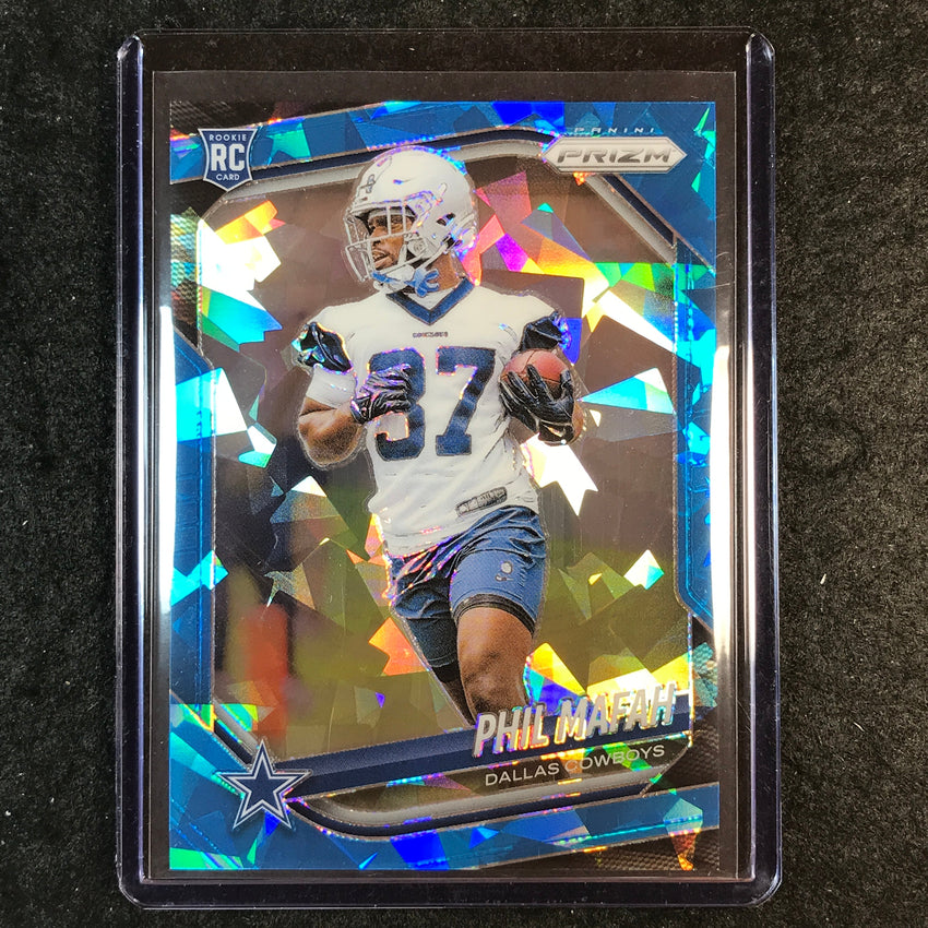 2025 Prizm Football PHIL MAFAH Rookie Base Blue Ice 77/99 #378