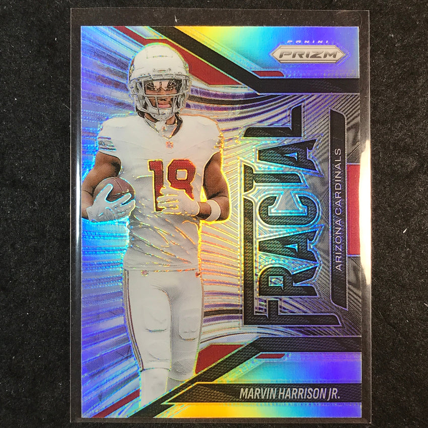 2025 Prizm Football MARVIN HARRISON JR. Fractal Silver #12
