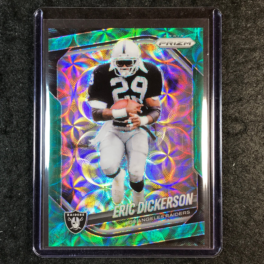 2025 Prizm Football ERIC DICKERSON Base Green Scope 44/75 #83