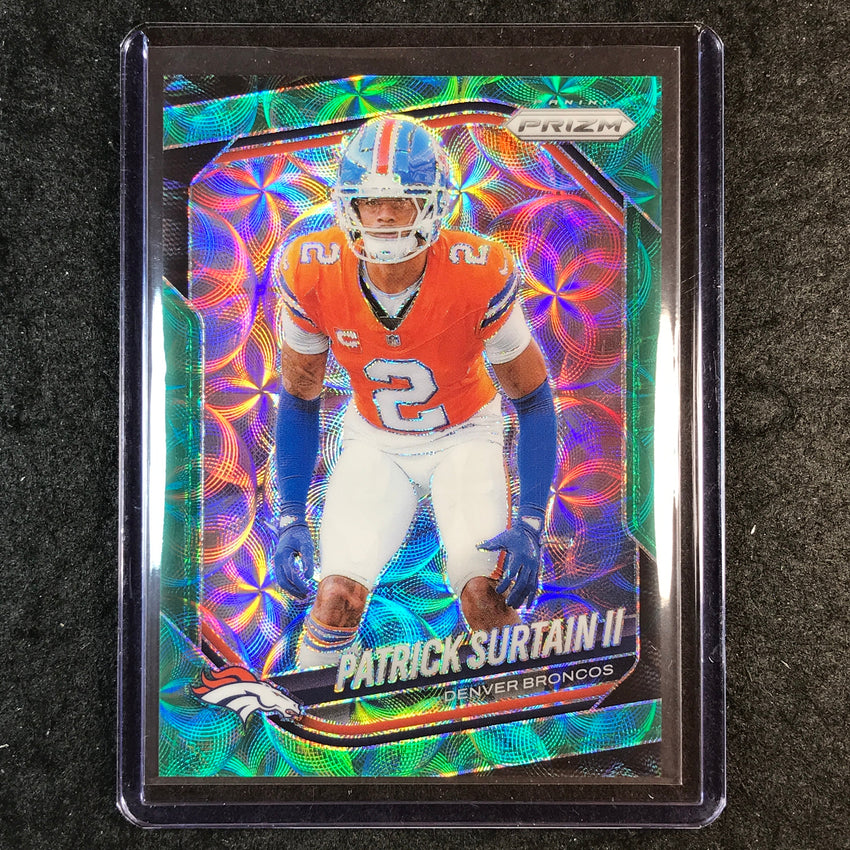 2025 Prizm Football PATRICK SURTAIN II Base Green Scope 70/75 #97