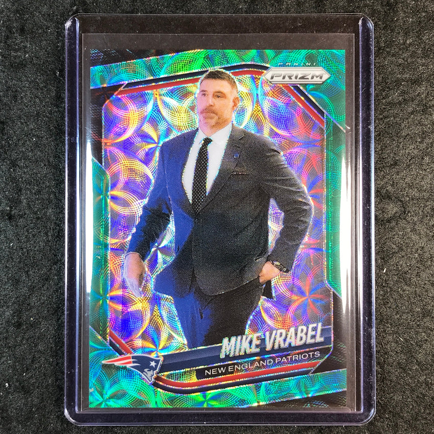 2025 Prizm Football MIKE VRABEL Base Green Scope 11/75 #110