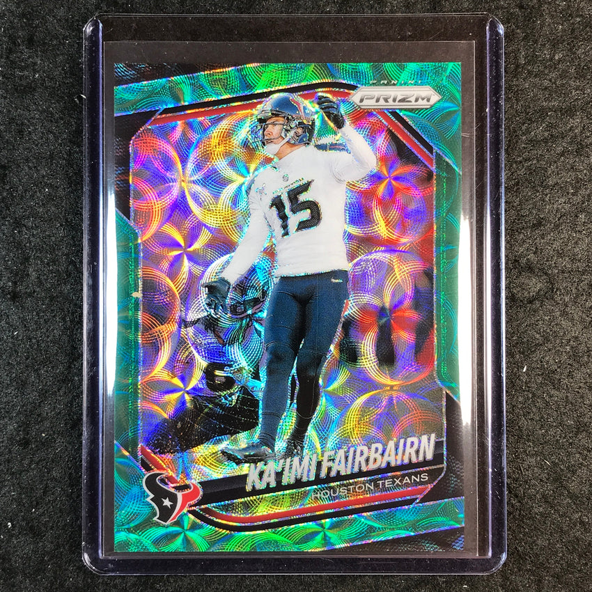 2025 Prizm Football KA'IMI FAIRBAIRN Base Green Scope 72/75 #148