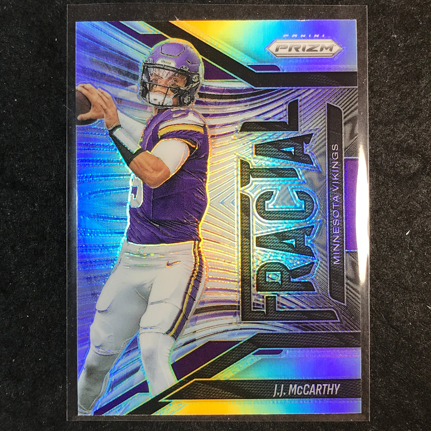2025 Prizm Football J.J. MCCARTHY Fractal Silver #15