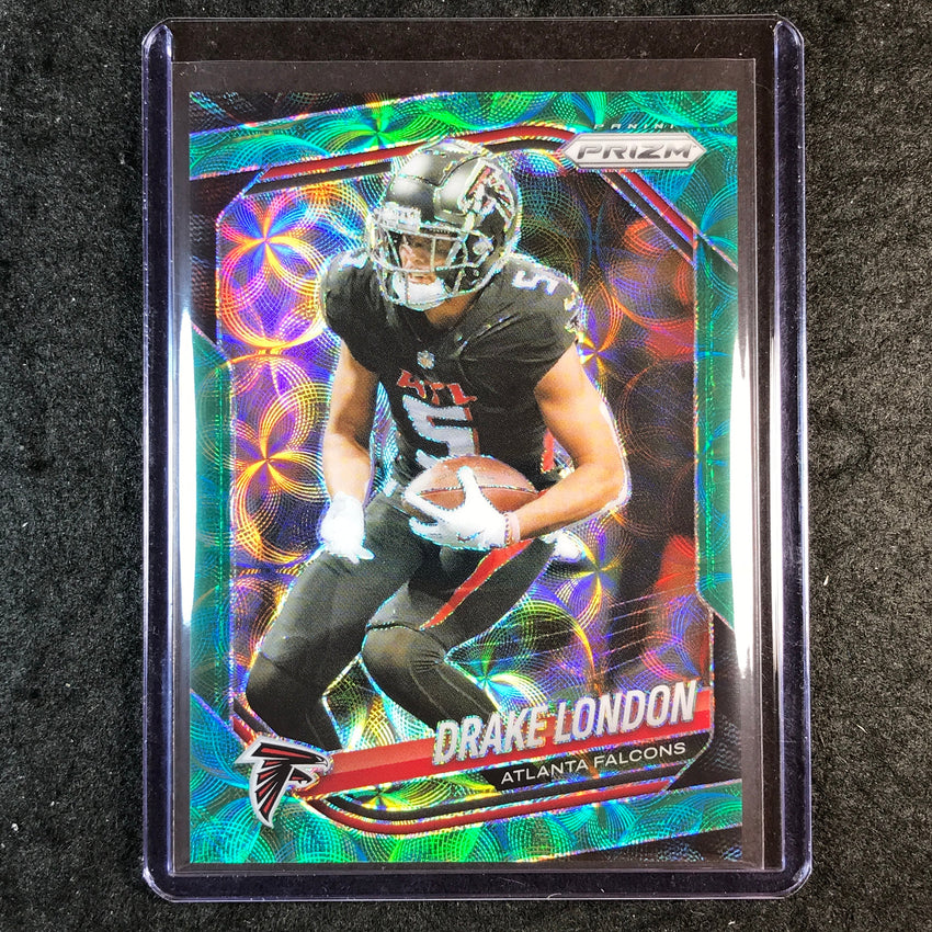 2025 Prizm Football DRAKE LONDON Base Green Scope 74/75 #198