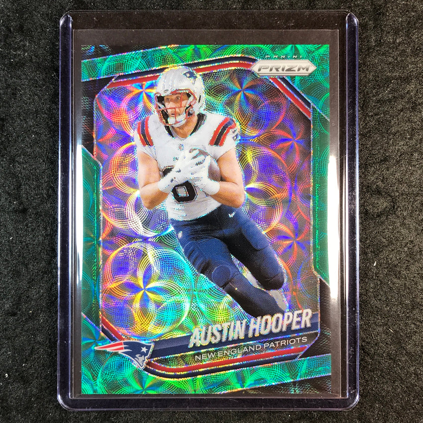 2025 Prizm Football AUSTIN HOOPER Base Green Scope 17/75 #265