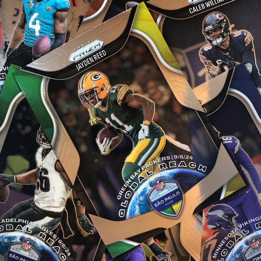 2025 Prizm Football JAYDEN REED Global Reach Base #2