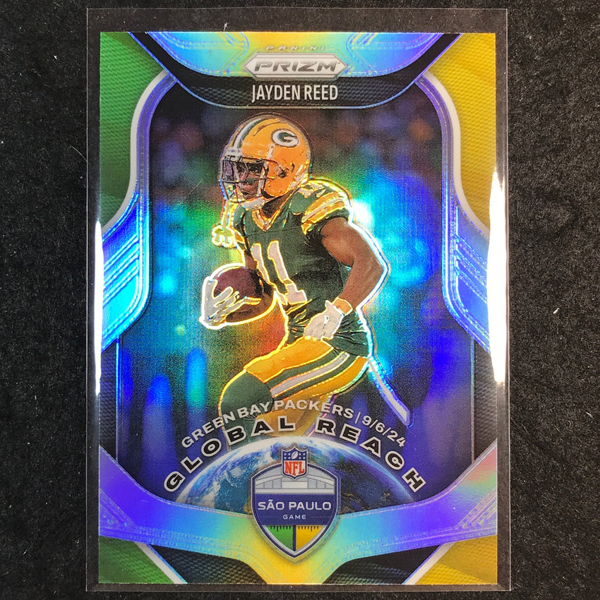 2025 Prizm Football JAYDEN REED Global Reach Silver #2
